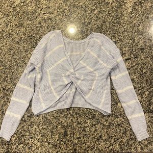 hollister reversible sweater
